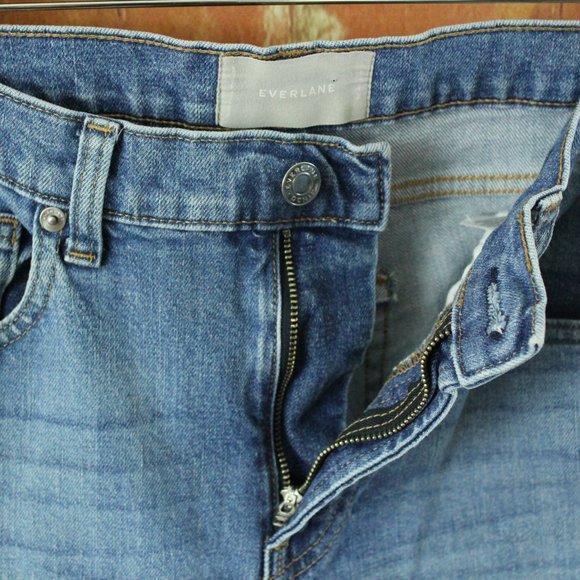 EVERLANE The High Rise Skinny Jean Womens 30 Regular Medium Wash Designer $68 - Picture 5 of 8